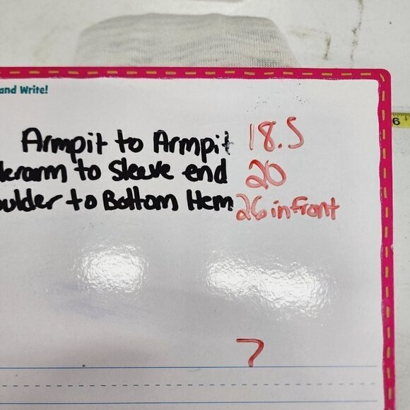 Anthropologie Moth V Neck Plaid Shirt Hem Sweater Layered Linen Blend Small? - Picture 12 of 12